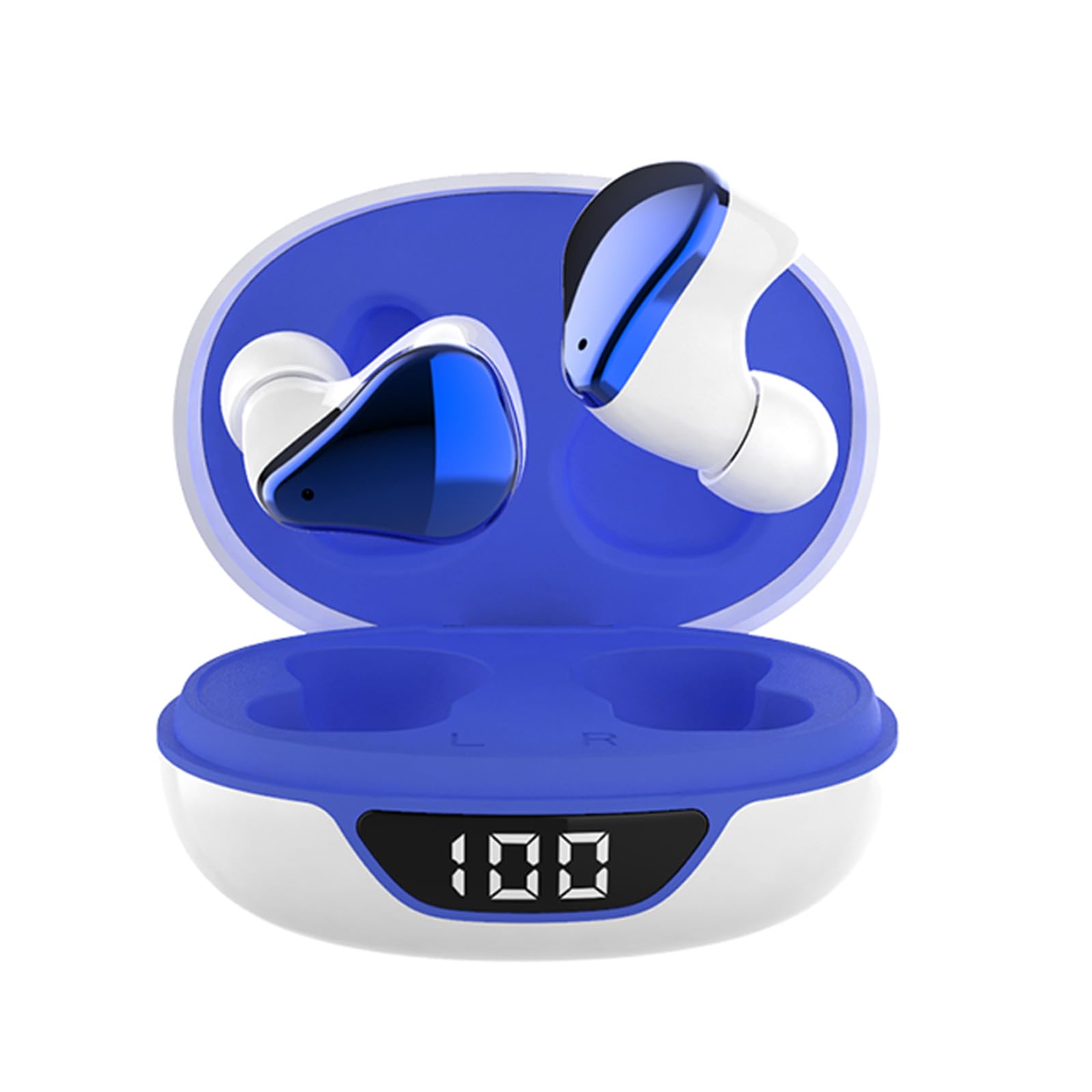XMENHA Small Wireless Earbuds for Small Ear Canals, Blue Tooth Ear Buds Earphones for iPhone Android