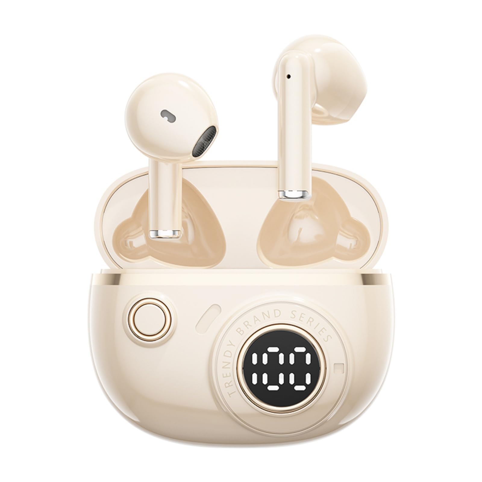 XMENHA Cute Kids Earbuds Child Blue Tooth Ear Buds for Kids Girls for School with Case, TWS True Wireless Earbuds Bluetooth Headphones Wireless Earphones