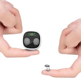 XMENHA Low Profile Mini Small Invisible Earbuds Wireless Bluetooth Ear Buds for Small Ears Canals Women Kids