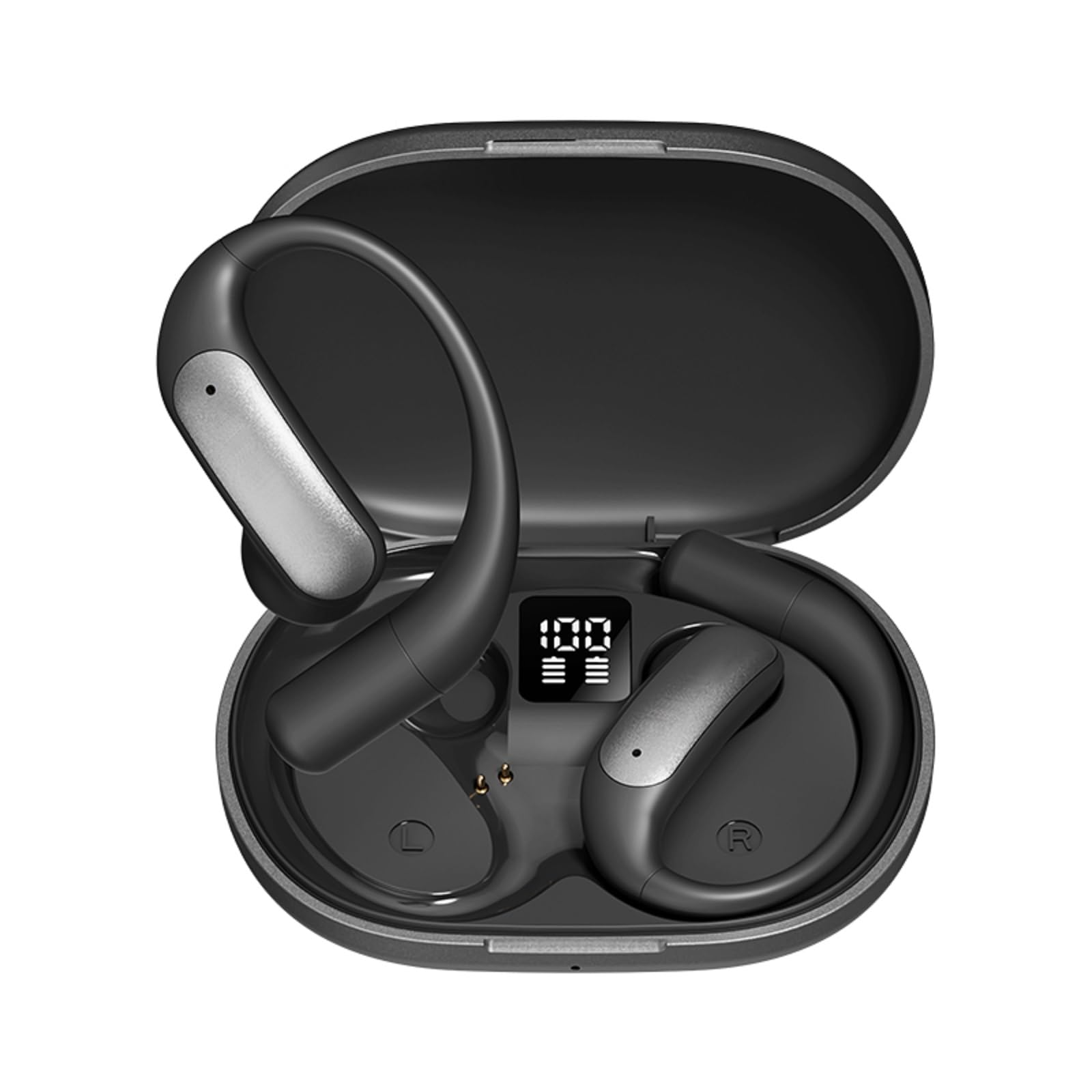 XMENHA Translation Translator Earbuds Real Time AI Language Translating Translate Open Ear Earbuds Headphones for iPhone Android Spanish Ear Piece Buds Earphone Earpiece Translator Device 140+ Languages