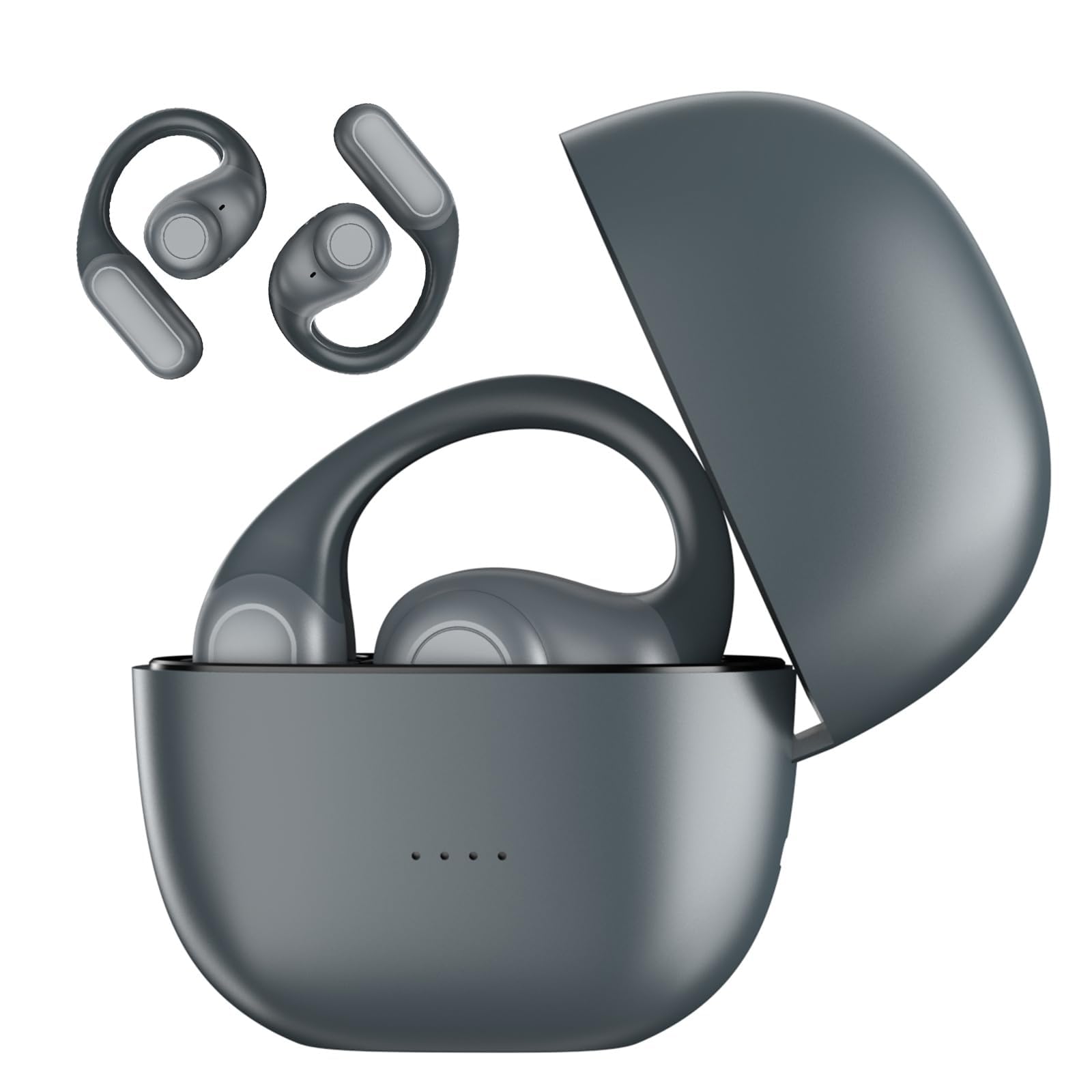 XMENHA Outside Outer Open Ear Earbuds Out of Wireless Bluetooth for Ows Hanging Earphones 5.4 Bluetooth Outer Out of Open Ear Headphones Outside air Bone Conduction Headphones Earbuds Over The Ear Buds