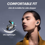 XMENHA Sleep Hidden Headphones Wireless Invisible Earbuds for Sleeping Sleep Tiny Earbuds for Side Sleepers Headphone