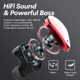 XMENHA Small Wireless Earbuds for Small Ear Canals, Blue Tooth Ear Buds Earphones for iPhone Android