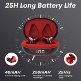 XMENHA Small Wireless Earbuds for Small Ear Canals, Blue Tooth Ear Buds Earphones for iPhone Android