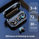 XMENHA Sleep Hidden Headphones Wireless Invisible Earbuds for Sleeping Sleep Tiny Earbuds for Side Sleepers Headphone