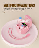 XMENHA Small Invisible Wireless Bluetooth Earbuds Mini for Small Ears Tiny Discreet Low Profile Hidden Earbuds for Work Sleep Ear Buds Invisible Headphones