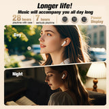 XMENHA Cute Kids Earbuds Child Blue Tooth Ear Buds for Kids Girls for School with Case, TWS True Wireless Earbuds Bluetooth Headphones Wireless Earphones