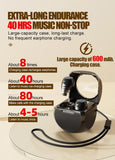 XMENHA Small Invisible Wireless Bluetooth Earbuds Mini for Small Ears Tiny Discreet Low Profile Hidden Earbuds for Work Sleep Ear Buds Invisible Headphones