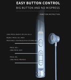XMENHA Neckband Bluetooth Headphones Wireless Earbuds with Microphone Flashlight Around the Neck Waterproof Sport Headset Noise Cancelling Ear Bud