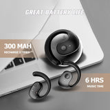 XMENHA Out of Ear Open Ear Headphones Outside The Ear Wireless Ear Hanging Bluetooth Headset Ows Over The Ear Open Ear Buds Earbuds