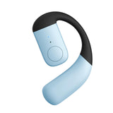 XMENHA Single Bluetooth One Ear Earbud Open Ear Bud Air Bone Conduction Earbud Earless Out of Ear Headphones Bluetooth Wireless Earpiece with Earhook OWS Open Ear Bud