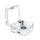 XMENHA True Wireless Bluetooth Earbuds with Microphone - Discreet Tiny Earbuds for Small Ears - Designed for Working Out