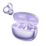 XMENHA Outer Open Ear Clip On Wireless Bluetooth Earbuds Ear Buds Open Ear Cuff Headphones Air Bone Conduction Earbuds