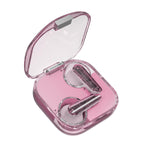 XMENHA Wireless in Ear Earbuds for Working Bluetooth 5.3 with Noise Cancelling Mic Ear Buds Bluetooth Noise Reduction Ear Buds Earphones Headphones Transparent Cover for in-Ear Earphone