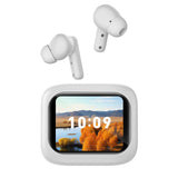 XMENHA True Wireless Earbuds Bluetooth Headphones with Touch Screen Blue Tooth Ear Buds Earphones for iPhone Android ANC Active Noise Cancelling Smart Earbuds Ear Phones