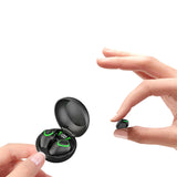 XMENHA Invisible Earbuds Micro Hidden Ear Buds Small Noise Cancelling Ear Buds For Small Ears Wireless Bluetooth Invisible Tiny Earbuds For Small Ear Canals Hidden Headphones Earphones For Work