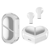 XMENHA Pink Heart Wireless Earbuds for Girls Kids, Cute Mini Tiny Small Invisible Earbuds Wireless Bluetooth for Small Ears Canals Women