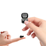 XMENHA Invisible Bluetooth Smallest Discreet Earbuds Tiny Small Ears Wireless Bluetooth Mini Small Invisible Earbuds Hidden for Work Sleep Side Sleepers Ear Buds