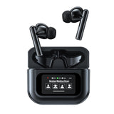 XMENHA Wireless Active Noise Cancelling Touch Screen Earbuds with Touch Screen ANC Transparency Mode Blue Tooth Ear Buds Active Noise Canceling Bluetooth Touchscreen Earbuds for Small Ear Canals