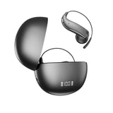 XMENHA Open Over Ear Earbuds Wireless Bluetooth Awareness of Surroundings Open Ear Headphones Bone Air Conduction Earbuds that Don't Go in Your Ear with Over-Ear Hooks Clip On Ear Buds Headphones
