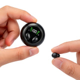 XMENHA Small Mini Invisible Earbuds Headphones Wireless Bluetooth Smallest Discreet Tiny Hidden Earbuds for Work Micro Low Profile Sleep Sleeping Earbud Invisible Mini Ear Buds for Small Ears Canals