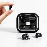 XMENHA 2 Pairs Mini Small Invisible Earbuds Wireless Bluetooth Sleep Invisible Ear Buds Smallest Headphones Low Profile Tiny Micro Small Hidden Discreet Earbuds for Work Sleeping