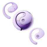 XMENHA Wireless Bluetooth Open Ear Smart AI Language Earpiece Translator Translating Earbuds with Ear Hooks Translation Headphones Real Time Work Sports Study Over Ear Translate Earphones for iPhone Android