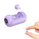 XMENHA Invisible Mini Small Tiny Earbuds Wireless Bluetooth ENC Noise Cancelling In Ear Buds Discreet Headphones Hidden Low-Profile Earphones for Small Ear Canals Men Women Sleep Audiobooks Work Sports