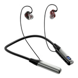 XMENHA Neckband Bluetooth Headphones Neck Earbuds Wireless Around The Neck Bluetooth Headphones Headset Neckband Earbuds Neck Band Around Neck Blue Tooth Head Phones