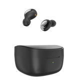 XMENHA Mini Wireless Black Earbuds Small Blue Tooth Ear Buds for Small Ears Bluetooth Mini Tiny Discreet Ear Buds Earphones Invisible Earbuds for Small Ear Canals Hidden in Ear Headphones for Work