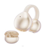 XMENHA Open Ear Ear Clip On Earbuds Wireless Bluetooth Ear Cuff Clip On Ear Buds Headphones Bone Conduction Earbuds Out of Open Ear Headphones Ear Buds Bone Conducting