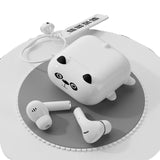 XMENHA True Wireless Pink Cute Earbuds Bluetooth Kawaii Headphones for Girls - Small Mini Tiny Ear Buds for Kids