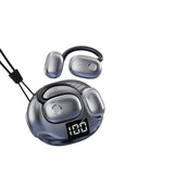 XMENHA Outer Out of Over Ear Open Earbuds Wireless Bluetooth Outside The Ear for Ows Hanging Earphones 5.4 Bluetooth Outer Out of Open Ear Wireless Headphones AIR Bone Conduction Earbuds Over The Ear Buds