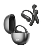 Xmenha Out of Ear Wireless Open Ear Earbuds Over The Ear with Ear Hooks Open Ear Headphones Bluetooth Over Ear Earbuds Bone Conduction Headphones Earphones Wireless
