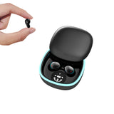XMENHA Invisible Small Mini Wireless Bluetooth Earbuds for Small Ears Invisible Ear Buds Headphones For Sleep Low Profile Tiny Discreet Hidden Earbuds for Work