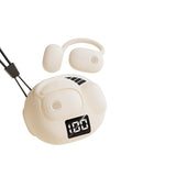 XMENHA Outer Out of Over Ear Open Earbuds Wireless Bluetooth Outside The Ear for Ows Hanging Earphones 5.4 Bluetooth Outer Out of Open Ear Wireless Headphones AIR Bone Conduction Earbuds Over The Ear Buds