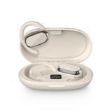 XMENHA Wireless Ear Hanging Bluetooth Headset Open Ear Air Bone Conduction Earbuds Earless Out of Ear Headphones Wireless Bluetooth Adjustable Overr The Ear Earbuds OWS Open Ear Buds