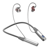 XMENHA Neckband Bluetooth Headphones Neck Earbuds Wireless Around The Neck Bluetooth Headphones Headset Neckband Earbuds Neck Band Around Neck Blue Tooth Head Phones