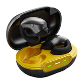 XMENHA Ear Clips Ear Buds Clip On Open Ear Earbuds Wireless Ear Clip Bone Conduction Conducting Headphones Induction Headset Earphones Bone Conduction Bluetooth Earbuds Earbud Ear Buds