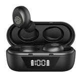XMENHA True Wireless Earbuds Bluetooth in-Ear Headphones 5.2 Small Tiny Invisible Earbuds Wireless Bluetooth Discreet Bluetooth Earbuds for Work Blue Tooth Ear Buds Wireless Earphones with Mini Earbuds Case