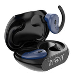 XMENHA Sport Wireless Over The Ear Earbuds with Earhooks Wrap Around Earphones Bluetooth Running Workout Headphones with Ear Hook Noise Canceling Sports Running Over The Ear Earbuds