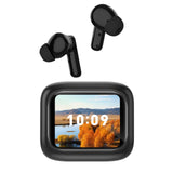 XMENHA True Wireless Earbuds Bluetooth Headphones with Touch Screen Blue Tooth Ear Buds Earphones for iPhone Android ANC Active Noise Cancelling Smart Earbuds Ear Phones