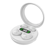 XMENHA Flat Sleep Invisible Small Mini Earbuds Wireless Bluetooth Ear Buds for Sleeping Headphones Micro Smallest Discreet Sleep Tiny Earbuds Earphones for Side Sleepers, Small Ears Canals Women, Work