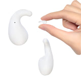 XMENHA Flat Mini Small Invisible Sleep Earbuds Wireless Bluetooth Invisible Ear Buds Headphones Smallest Micro Tiny Discreet Hidden Earbuds for Work Sleeping Side Sleeper