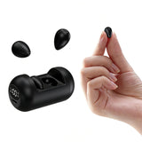 XMENHA Tiny Invisible Mini Earbuds Wireless Bluetooth Small Invisible Headphones Ear Buds for Sleeping Smallest Micro Hidden Discreet Small Earbuds