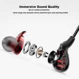 XMENHA Neckband Bluetooth Headphones Neck Earbuds Wireless Around The Neck Bluetooth Headphones Headset Neckband Earbuds Neck Band Around Neck Blue Tooth Head Phones