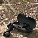 XMENHA Wireless Ear Clip On Headphones Open Ear Earbuds Bone Conduction Headset Headphone Induction Earphones Wireless Bone Conduction Headphones Bluetooth Earbuds