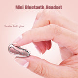 XMENHA Bluetooth Microphone Headset with Mic Wireless Bluetooth Phone Earpiece for Cell Phone Ear Pieces Headset for Phone Calls Wireless Single Earpiece with Mic for Work Hands Free