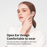 XMENHA OWS Wireless Open Ear Bone Conduction Headphones - Bluetooth 5.4, Waterproof, Ultra Long Playtime, Over Ear Earbuds