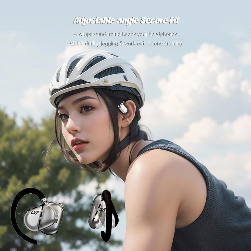 XMENHA Over The Ear Open Ear Earbuds Out of Ear Outside Outer Open Ear
